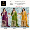 Khas 4503 A To C Chinon Silk Online Readymade Pakistani Plazo Suits Wholesale